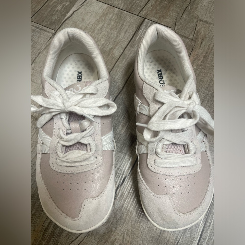 Xero Kelso Women's Size 6.5 Barefoot Running Minimalist Shoes Pink Leather